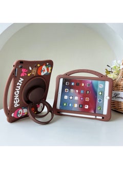 60 Spot For Samsung Tab A9 Protective Case Red Rice Redmi Pad SE 11 Protective Case-Color:Pen Slot Penguin-Applicable Model:ipad7/8/9-All 10.2 Inches