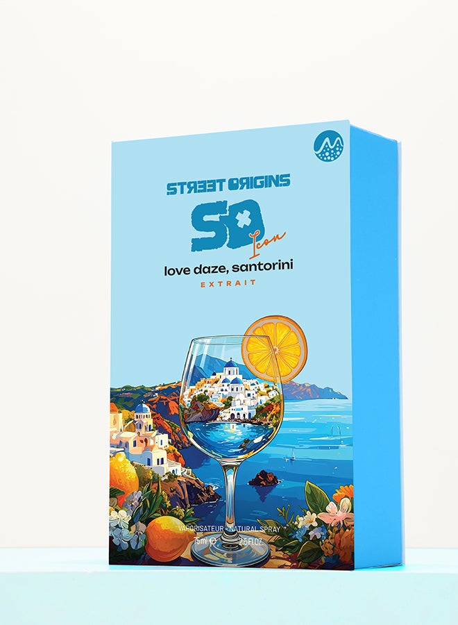 STREET ORIGINS Love Daze, Santorini (Mars) Extrait For Him, 75Ml - Image 5