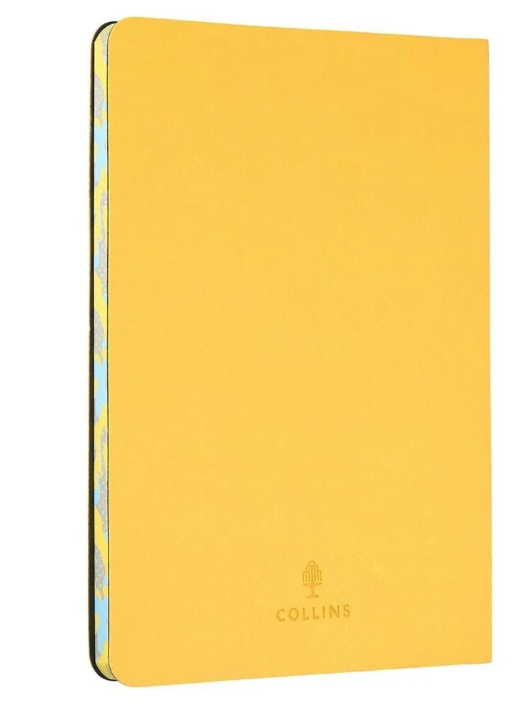 Collins Collins Edge Camo B6 Ruled Notebook  Yellow