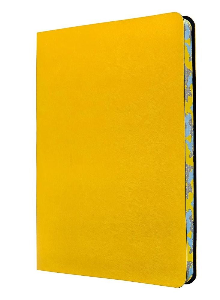 Collins Edge Camo B6 Ruled Notebook  Yellow - Image 1