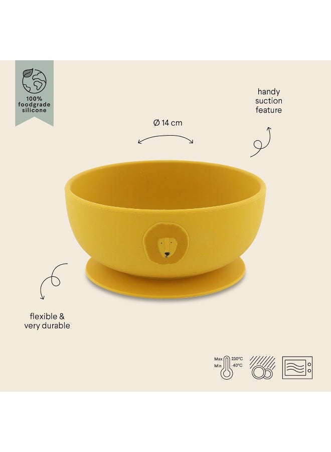 Trixie Mr. Lion Silicone Bowl with Suction Cup - Image 2