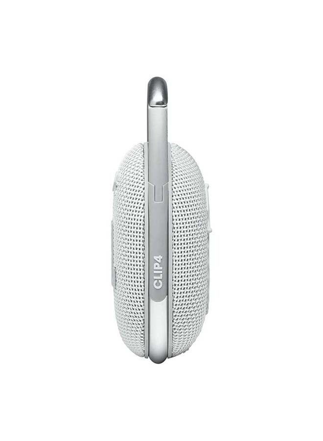 JBL Clip 4 Portable Bluetooth Speaker White - Image 5