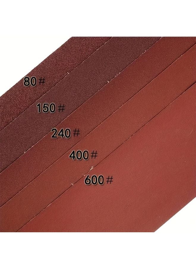 180 Grit Sandpaper Roll 1 Meter Hand Tearable Emery Cloth For Metal Wood Glass - Image 4