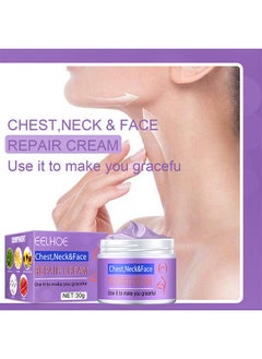 EELHOE Anti Aging Moisturizer for Neck, Skin Care Neck Cream, Skin Tightening Cream, Neck Firming Cream Improves Skin Elasticity and Reduce Neck Lines  - Image 3