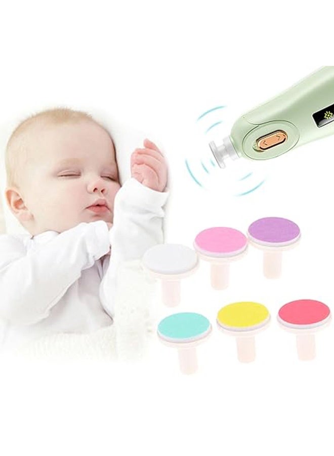 كوانتوم قطعتان من مقص أظافر الأطفال، أدوات مانيكير وباديكير قابلة لإعادة الشحن عبر USB، مجموعة مانيكير وتلميع وتقليم للعناية بأظافر الأطفال حديثي الولادة - Image 2