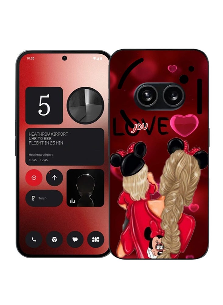 Service Zone Protective Mobile Back Cover Mom And Doughter Love For  Nothing Phone 2A 5G  - Image 1