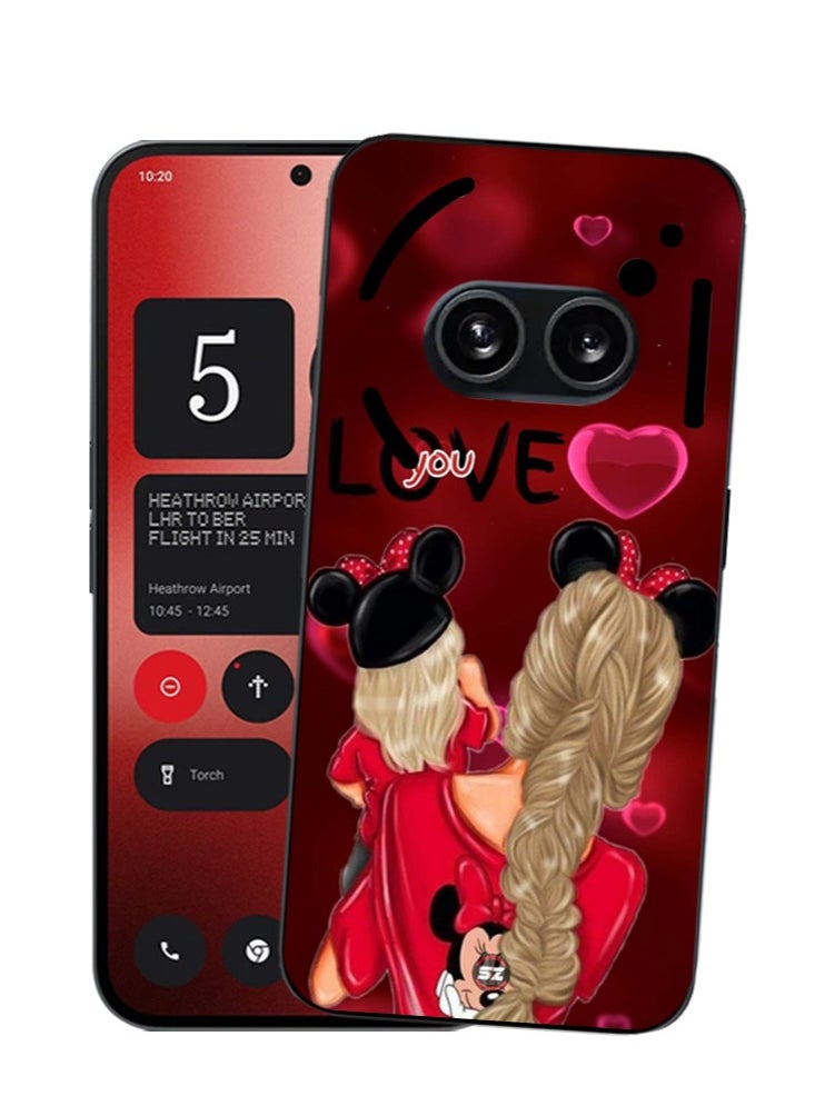 Service Zone Protective Mobile Back Cover Mom And Doughter Love For  Nothing Phone 2A 5G  - Image 3