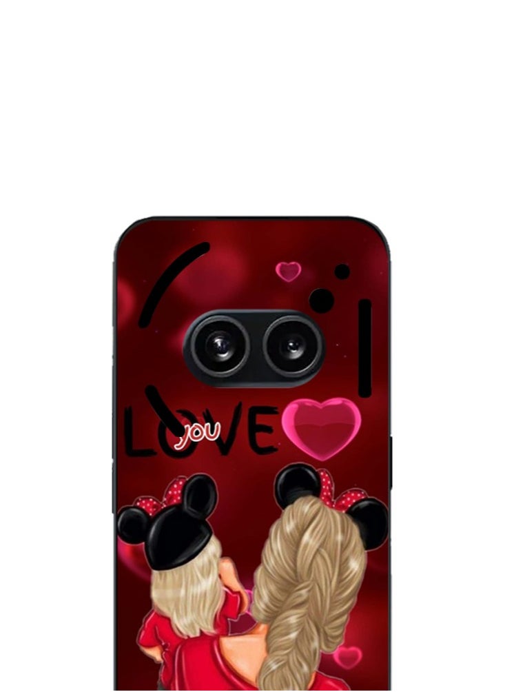 Service Zone Protective Mobile Back Cover Mom And Doughter Love For  Nothing Phone 2A 5G  - Image 2