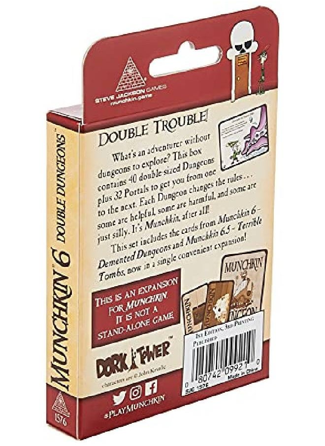 STEVE JACKSON GAMES - Munchkin 6 Double Dungeons - Image 1