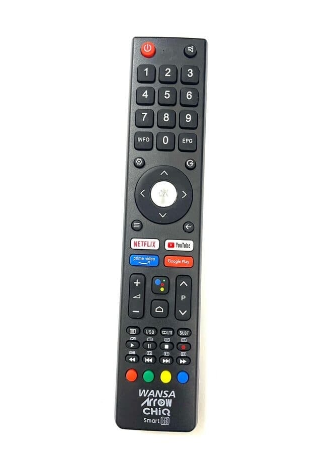 Android TV Remote Control for Arrow,Chiq Smart TV Compatible Google Assistant - Image 1