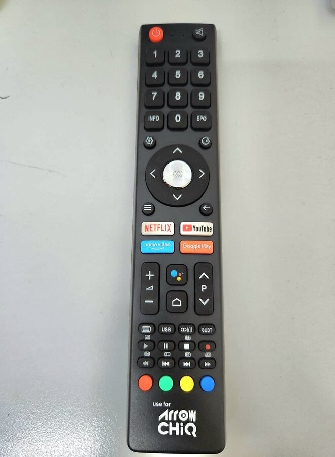 Android TV Remote Control for Arrow,Chiq Smart TV Compatible Google Assistant - Image 3