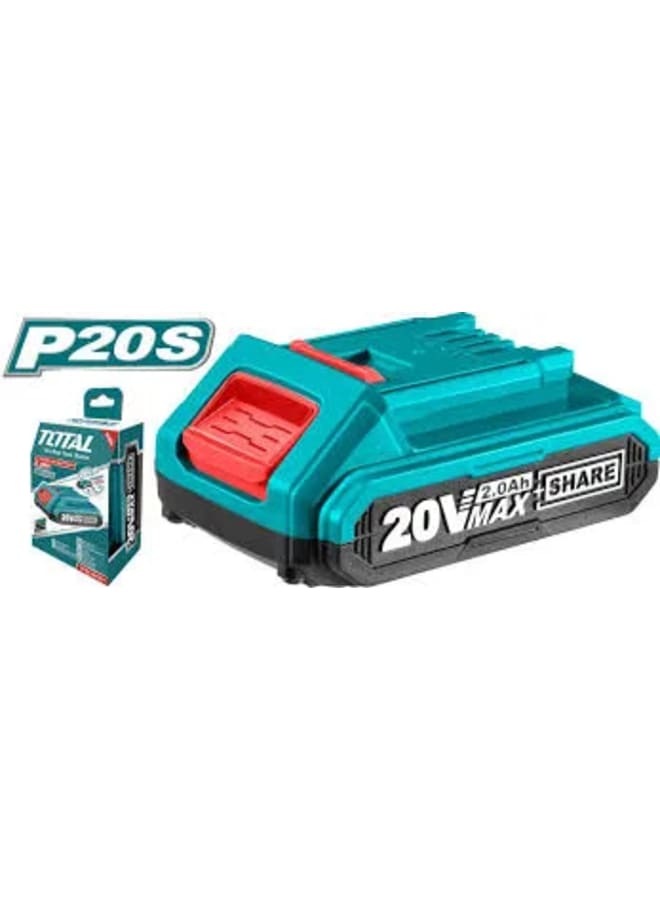TOTAL Battery 20 Volt 2 Ah - Image 2