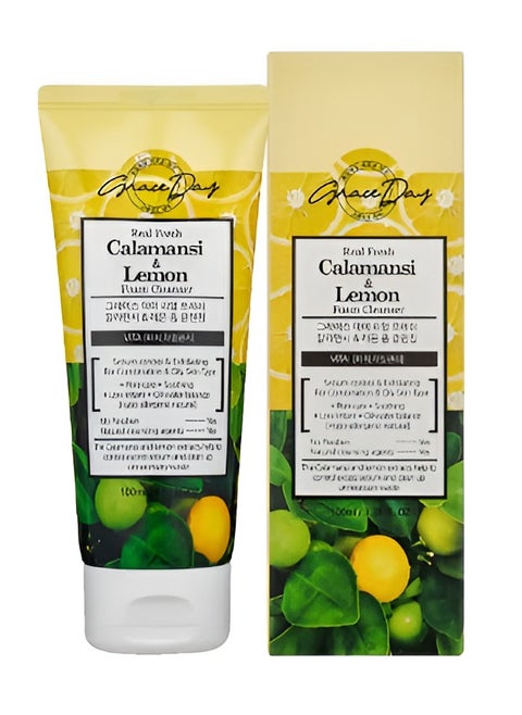 Real Fresh Calamansi & Lemon Foam Cleanser 100 ml