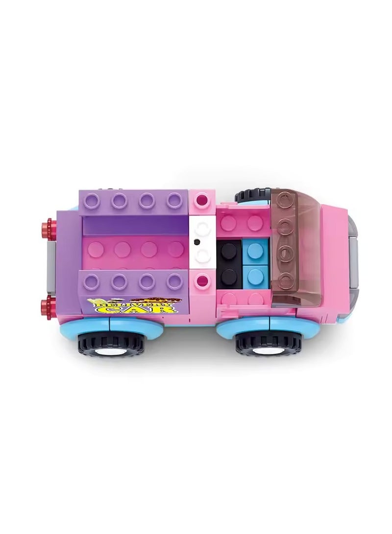 Sluban - New Girls Dream Distribution Vehicles Bricks Set 102 Pieces - M38-B0520 - Image 2
