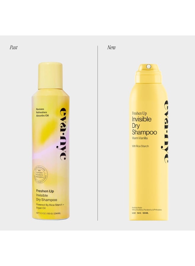 Eva NYC Freshen Up Invisible Dry Shampoo, Warm Vanilla Scent, 5.3 oz - Image 2