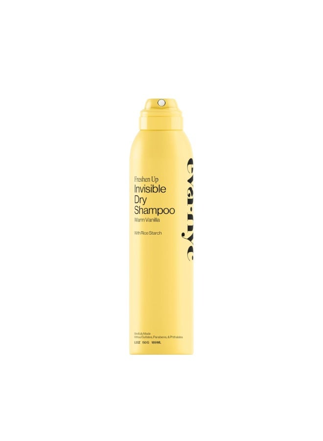 Eva NYC Freshen Up Invisible Dry Shampoo, Warm Vanilla Scent, 5.3 oz - Image 1