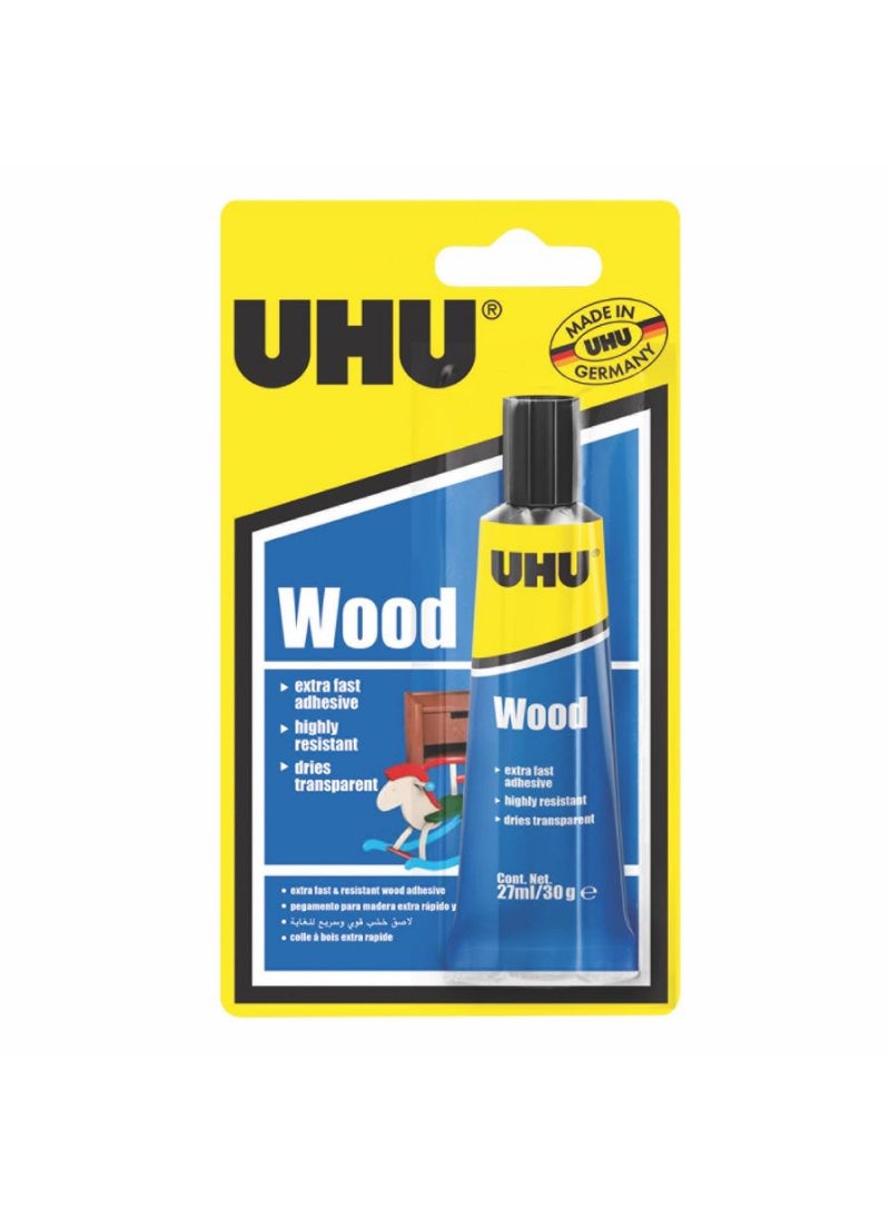 UHU Wood Adhesive Glue 27ml