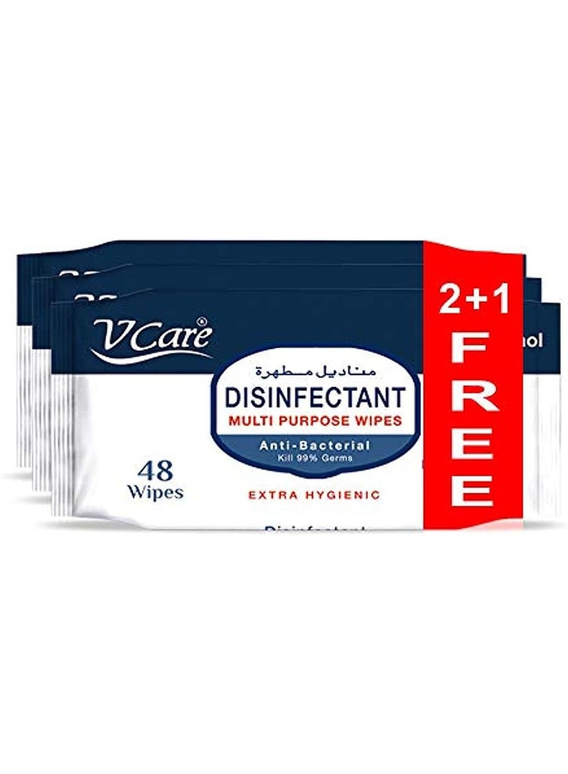 VCare مناديل مطهرة متعددة الاستخدامات - Image 1