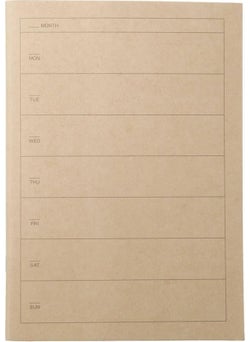 MUJI Undated Weekly Planner  - Image 1