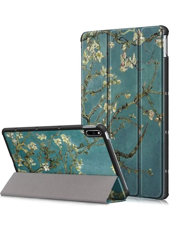 نيبمينينت غطاء حماية مرن لجهاز هواوي ميت بوك مقاس 10.4 بوصة أخضر/أصفر/رمادي - Image 1