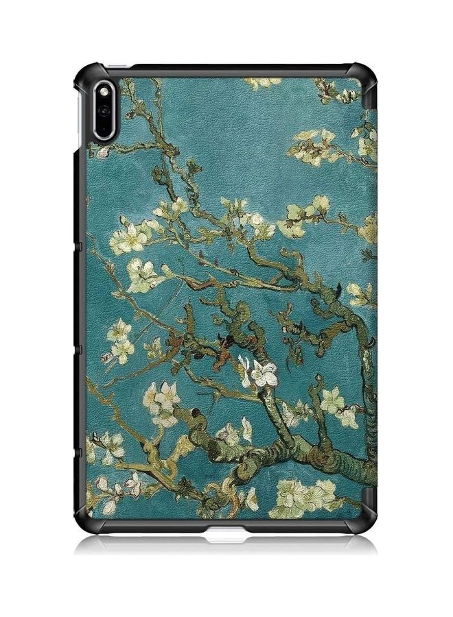 نيبمينينت غطاء حماية مرن لجهاز هواوي ميت بوك مقاس 10.4 بوصة أخضر/أصفر/رمادي - Image 3