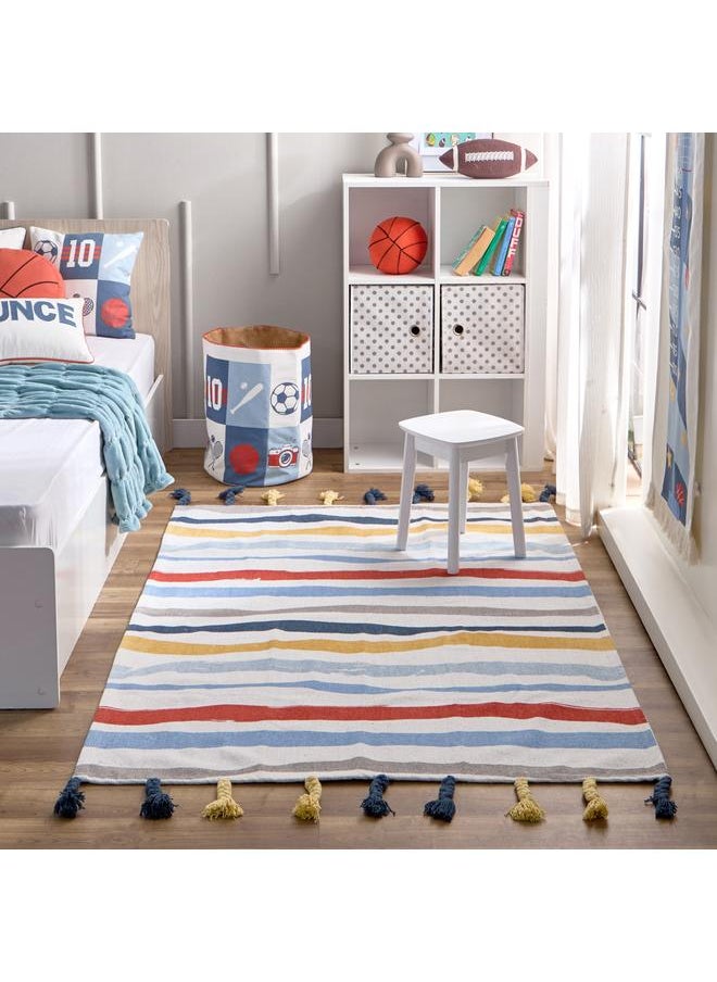 Stripe Printed Rug With Braided Tassels 110X160 Cm - pzsku/ZA7D8A4BC5508FEA0B366Z/45/_/1720280870/5af70bda-8ee7-4ecd-9ffd-5528bae5ba35