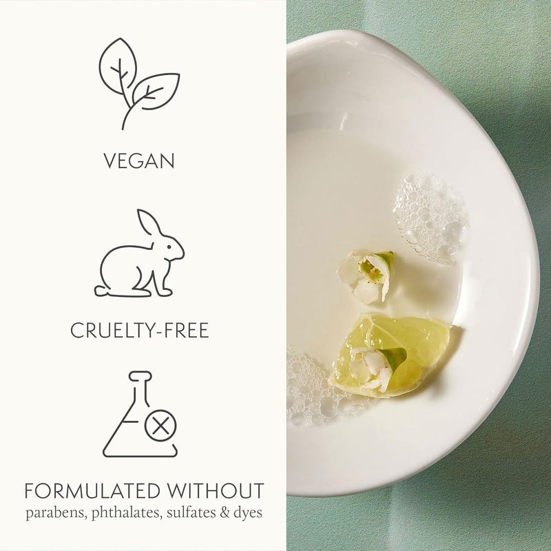 Thymes Nourishing Body Cleanser Large Moisturizing Body Wash with Pump Hydrating Cleanser Notes of Bergamot Orange Flower Lemon Lotus Sandalwood Bergamot Nectar 16 fl oz - Image 5