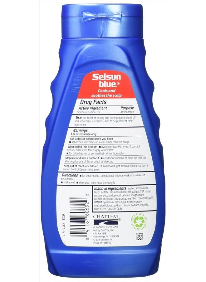 Selsun blue Medicated Dandruff Shampoo, 11 Fl Oz (Pack of 2)  - Image 2