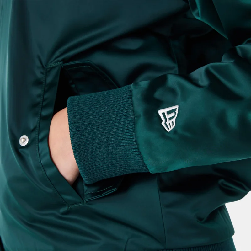 New Era Green Women's MLB New York Yankees Bomber Jacket for Women | Best Price UAE