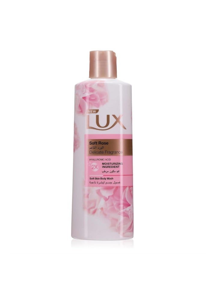 Lux Perfumed Body Wash Soft Rose Multi Color  250ml - Image 1