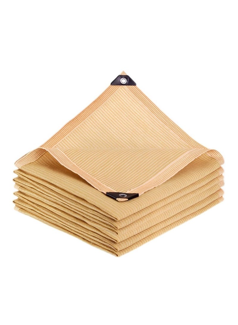 Captaintech 4x5m Shade Cloth, Rectangle Awning, Sun Shade 95% Outdoor Shade Sails, Outdoor UV Block Cover, Perfect for Outdoor Patio Garden Yard Backyard Pergola Decking Swimming Pool - Image 1