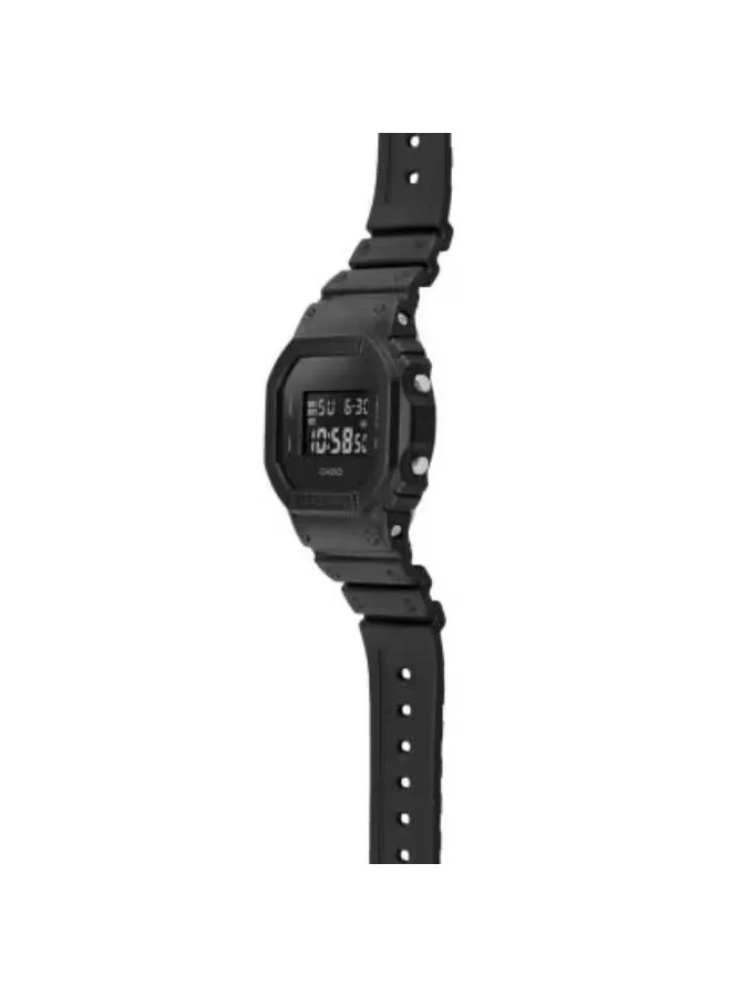 جي شوك Men's Digital Display Watch With Black Resin Strap - DW-5600UBB-1DR