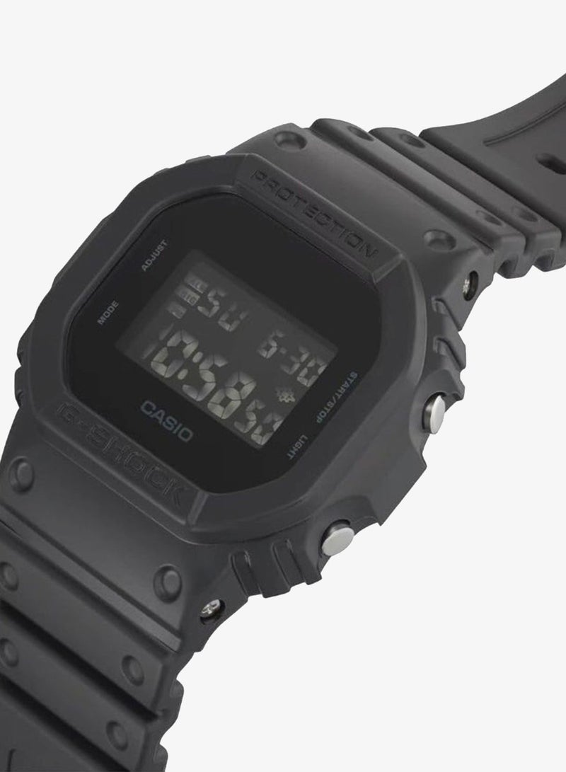 جي شوك ساعة رقمية رجالية من الراتنج DW-5600UBB-1DR - 42.8 مم - Image 5