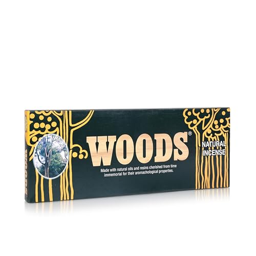 Cycle Pure Woods Natural Incense Sticks, 9 Inch, Pack of 1 (70gm Agarbatti Sticks) | Lasts Upto 60 Mins per Stick | Woody, Sandal, Resin, Cedar, Masala, Amber, Natural Fragrance for Puja, Meditation - Image 2