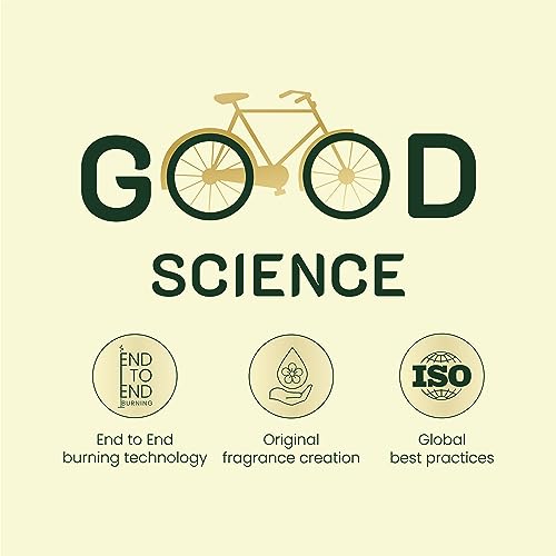 Cycle Pure Woods Natural Incense Sticks, 9 Inch, Pack of 1 (70gm Agarbatti Sticks) | Lasts Upto 60 Mins per Stick | Woody, Sandal, Resin, Cedar, Masala, Amber, Natural Fragrance for Puja, Meditation - Image 5