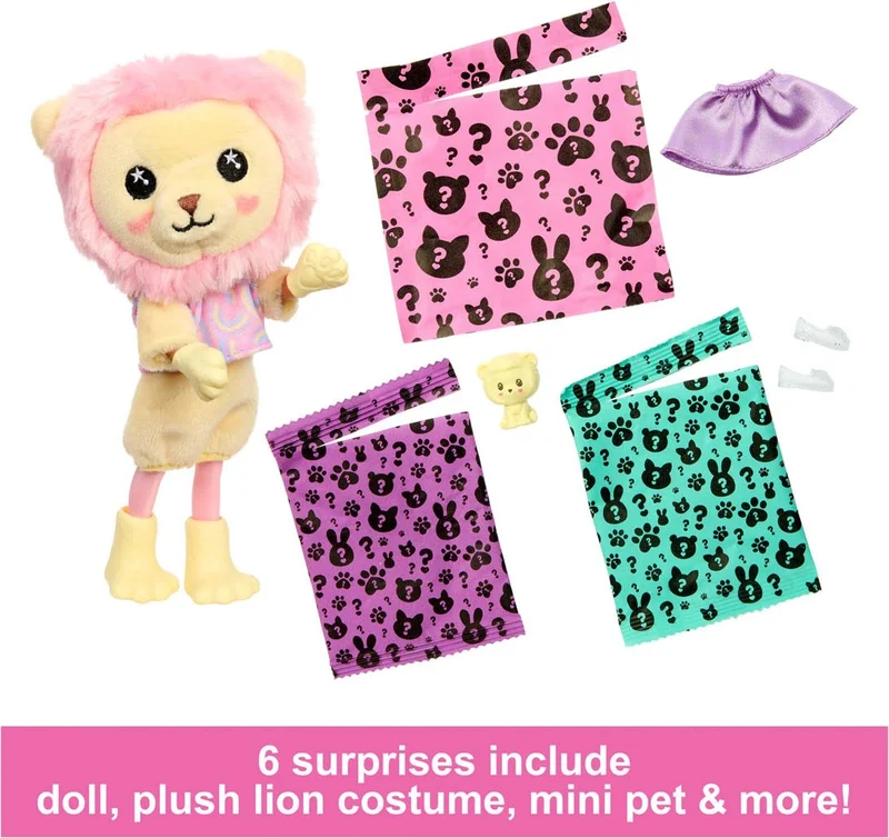 باربي Cutie Reveal Dolls Chelsea Cute Costumes Series HKR21