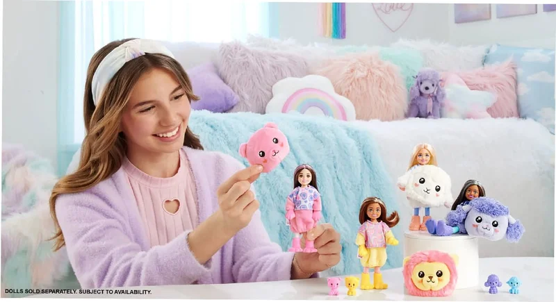 باربي Cutie Reveal Dolls Chelsea Cute Costumes Series HKR21