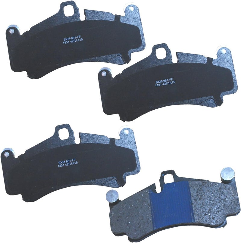 Bendix Premium SBM1431 Semi-Metallic Front Brake Pads for Porsche 911 2010 - Image 1