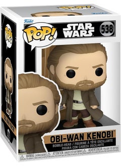 Funko Funko Pop Star Wars: Obi Wan Kenobi Obi Wan Kenobi, Collectible Action Vinyl Figure 64558, Multi Color  - Image 1