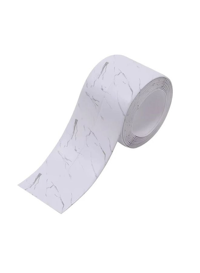 Crack Pattern PVC Self Adhesive Caulk Tape Waterproof Sealant For Bathroom Kitchen Countertop - Image 1