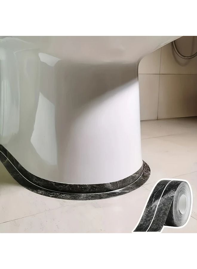 Crack Pattern PVC Self Adhesive Caulk Tape Waterproof Sealant For Bathroom Kitchen Countertop - Image 3
