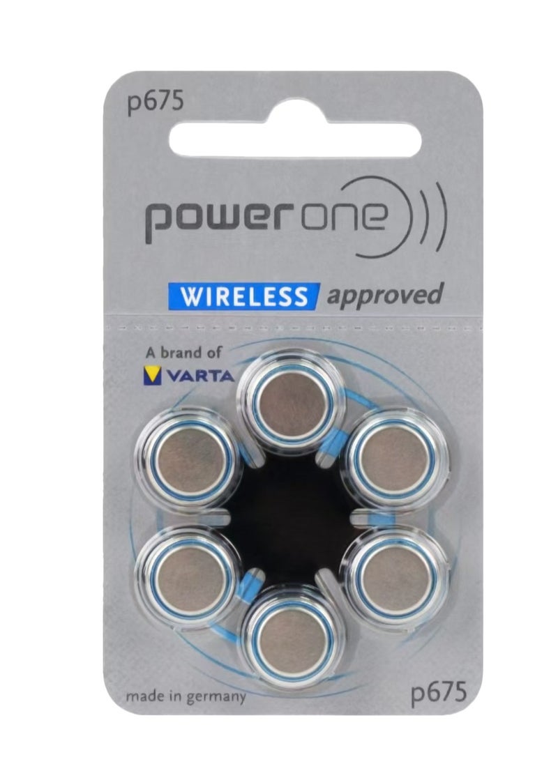 Power One - Power one 1.45V Hearing Aid Batteries - Pack Of 18 Pieces - Image 1