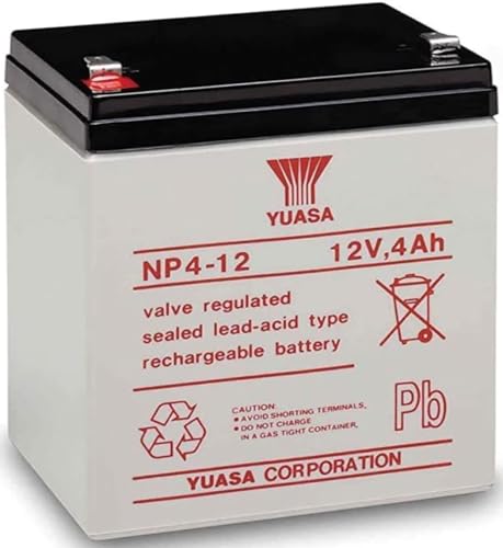 YUASA Battery NP4-12 12 V 4AH Battery - Image 2