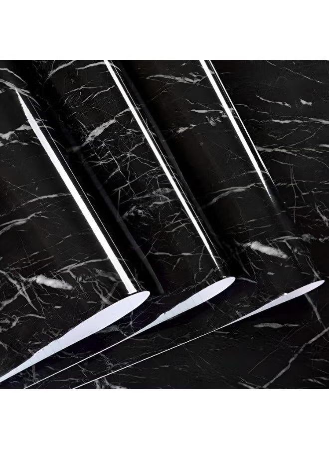 Thermal adhesive marble sticker roll – waterproof, adheres to walls, wood, ceramics and glass - Image 4