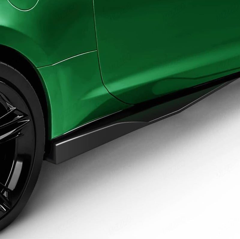 MIZZEO Black Side Skirts 75cm, Exterior Bottom Line Extensions, Aerodynamic Splitter Lip Diffusers, Stylish Side Body Kit, Compatible with Maruti Suzuki Swift Dzire (Type-I) 2008-2012 - Image 3
