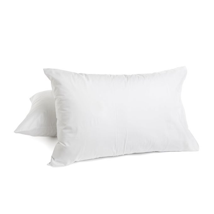 415 THREAD COUNT PERCAL STANDARD PILLOWCASES 100 PERUVIAN PIMA COTTON 2 PIECE 2 PILLOWCASES COOLING CRISP HOTEL QUALITY BEDDING WHITE