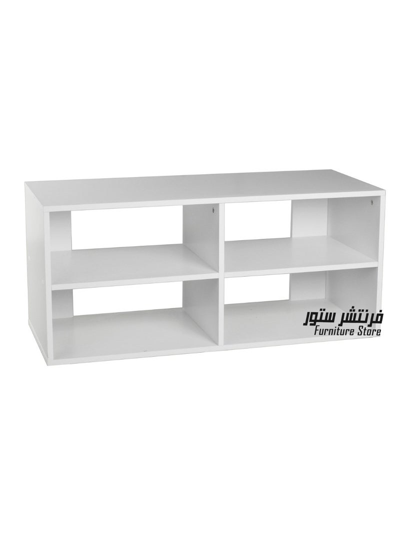 فرنتشر ستور وحدة تليفزيون مودرن - ارتفاع 45 سم - عرض 100 سم - عمق 34 سم ، من فرنتشر ستور.  - Image 5