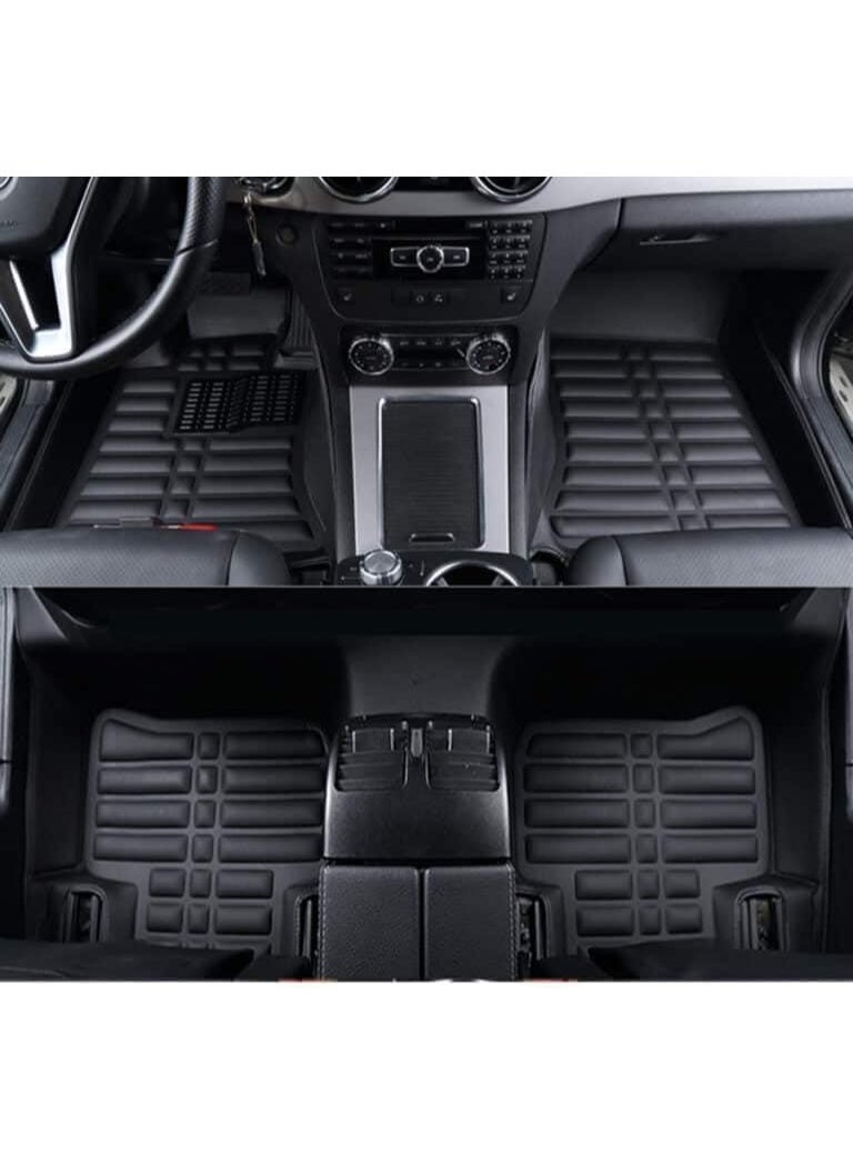 5D Car Mat Set for Kia Cerato 2010 – Old Shape – 3 Pieces Full Protection - Image 1