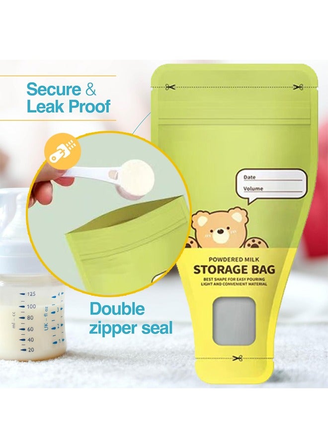 Vividorad Breastmilk Storage Bags, 30 Count Disposable Milk Storage Bag for Breastfeeding, No-Leak Milk Freezer Storage Pouches, Milk Storage Bags Self Standing BPA Free - Image 4