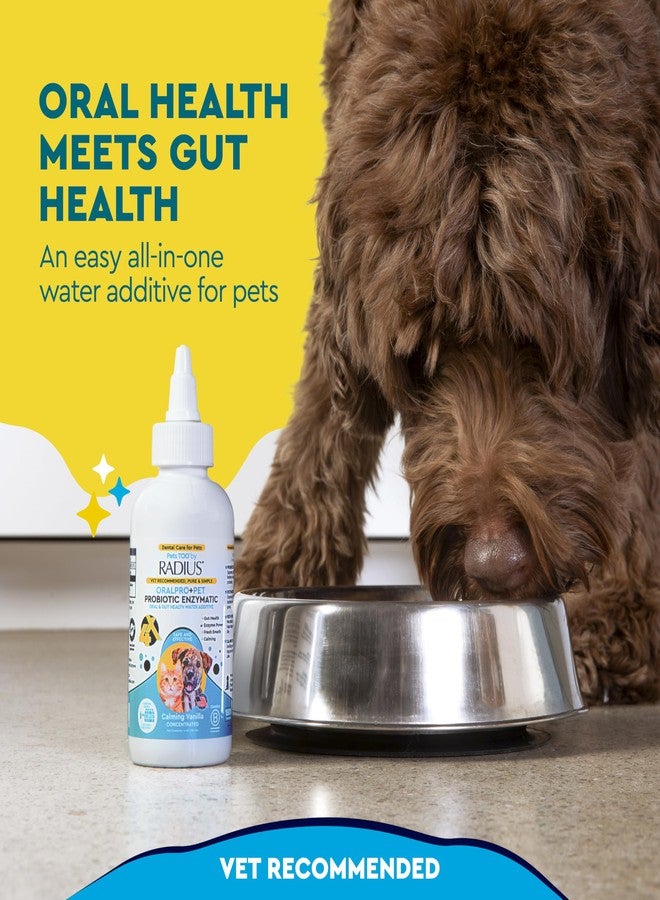 راديوس مُضاف ماء الأسنان البروبيوتيكي للحيوانات الأليفة RADIUS OralPro+ (إنزيمي)، مُركّز، 4 أونصة - Image 4